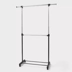 Adjustable Double Rod Garment Rack - Brightroom™