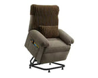 Fauteuil releveur électrique pour personnes âgées, inclinable avec triple moteur, poche latérale et rembourrage doux pour salon et chambre