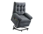 Fauteuil releveur électrique pour personnes âgées, inclinable avec triple moteur, poche latérale et rembourrage doux pour salon et chambre