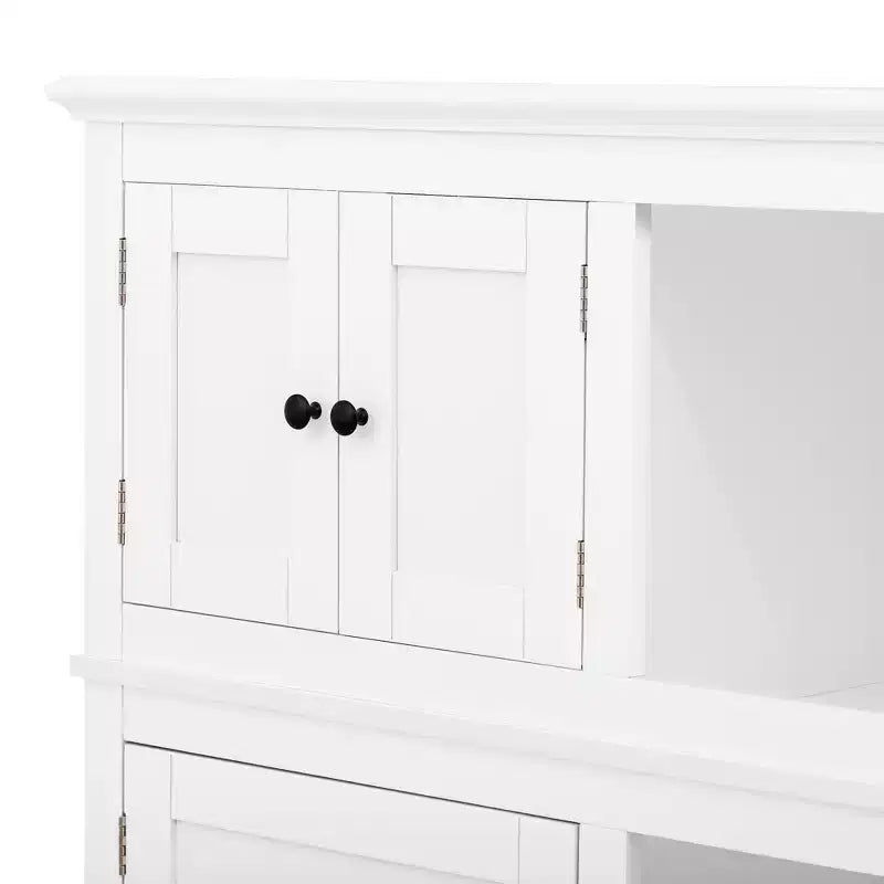 Meuble d'entrée 3-en-1 avec banc, portemanteau avec placard de rangement, tiroirs et crochets, organisateur d'entrée multifonctionnel -