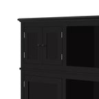 Meuble d'entrée 3-en-1 avec banc, portemanteau avec placard de rangement, tiroirs et crochets, organisateur d'entrée multifonctionnel -
