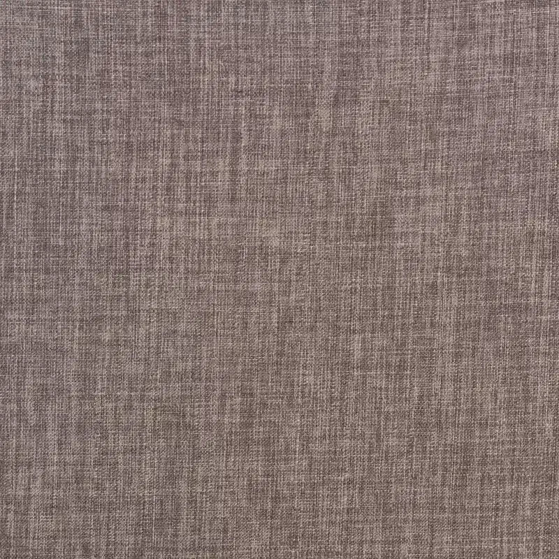 2 chaises de salle à manger Dannell en tissu et bois Gris/Chêne naturel/Marron clair : Revêtement en polyester, cadre en bois d'hévéa