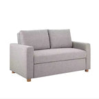 Canapé Convertible Gris ClairTissé