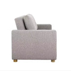 Canapé Convertible Gris ClairTissé