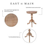 Table d'appoint ronde East at Main 25" Promenade - Brun clair