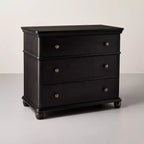 Commode verticale classique à 3 tiroirs -