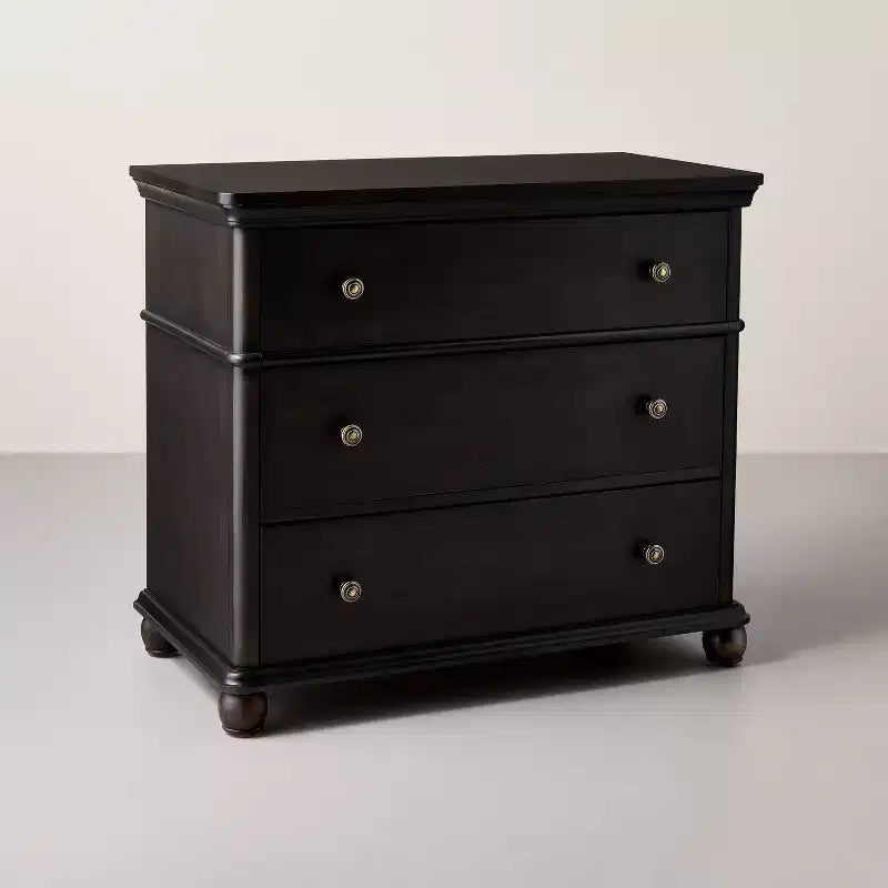 Commode verticale classique à 3 tiroirs -