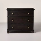 Commode verticale classique à 3 tiroirs -