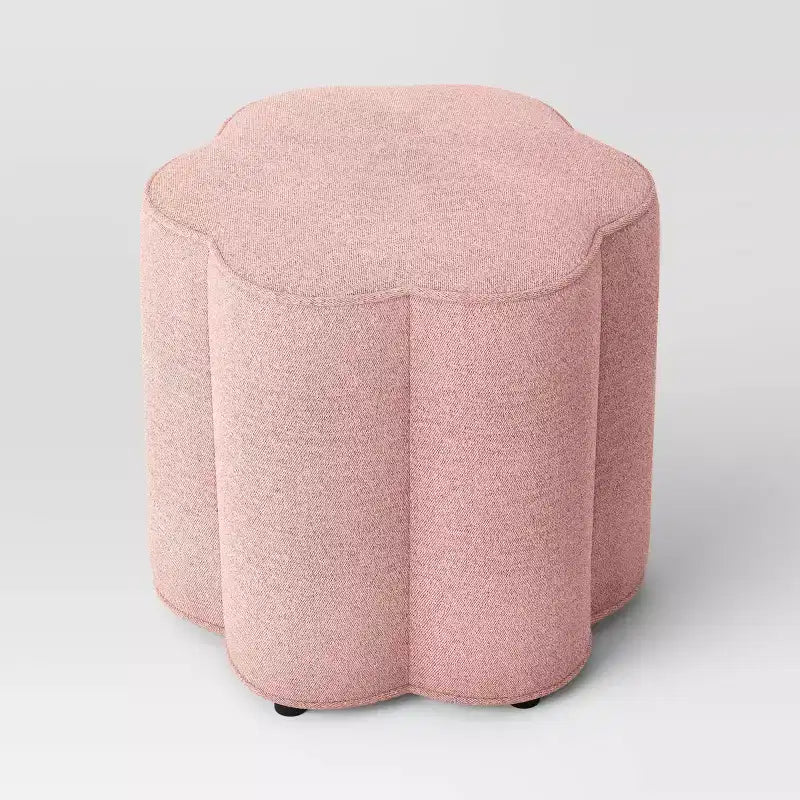 Ottoman rembourré festonné -