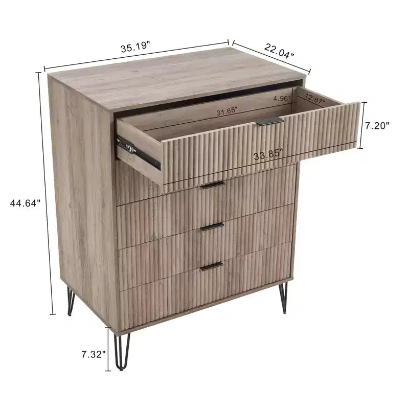 Commode à 5 tiroirs Dumbo