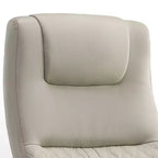 , chaise de bureau en cuir PU, 72,40 P x 66,00 L x 115,90-126,00 H cm, gris