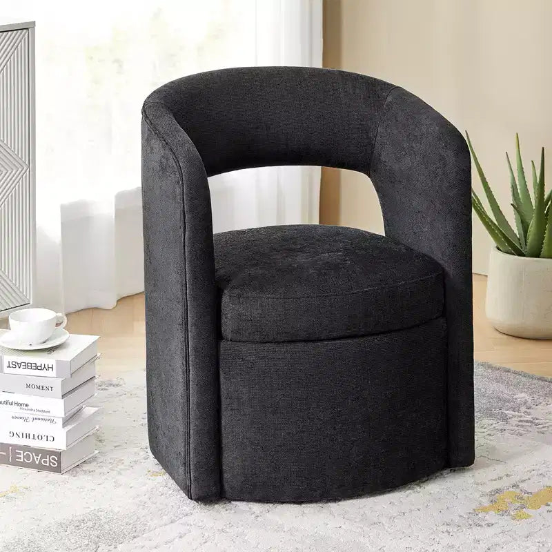 Chaise de salle à manger Wright avec dossier évidé|