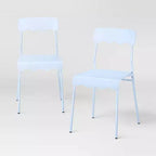 Set of 2 Wavy Metal Dining Chair - Room Essentials