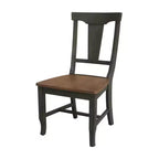 Chaise à dossier plein