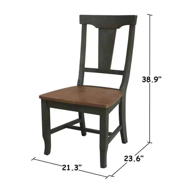 Chaise à dossier plein