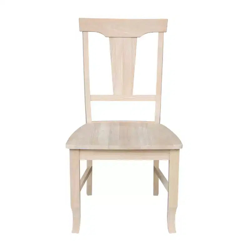 Chaise à dossier plein