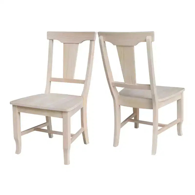 Chaise à dossier plein