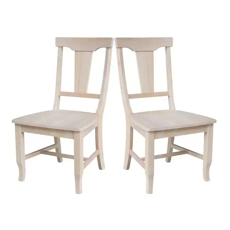 Chaise à dossier plein