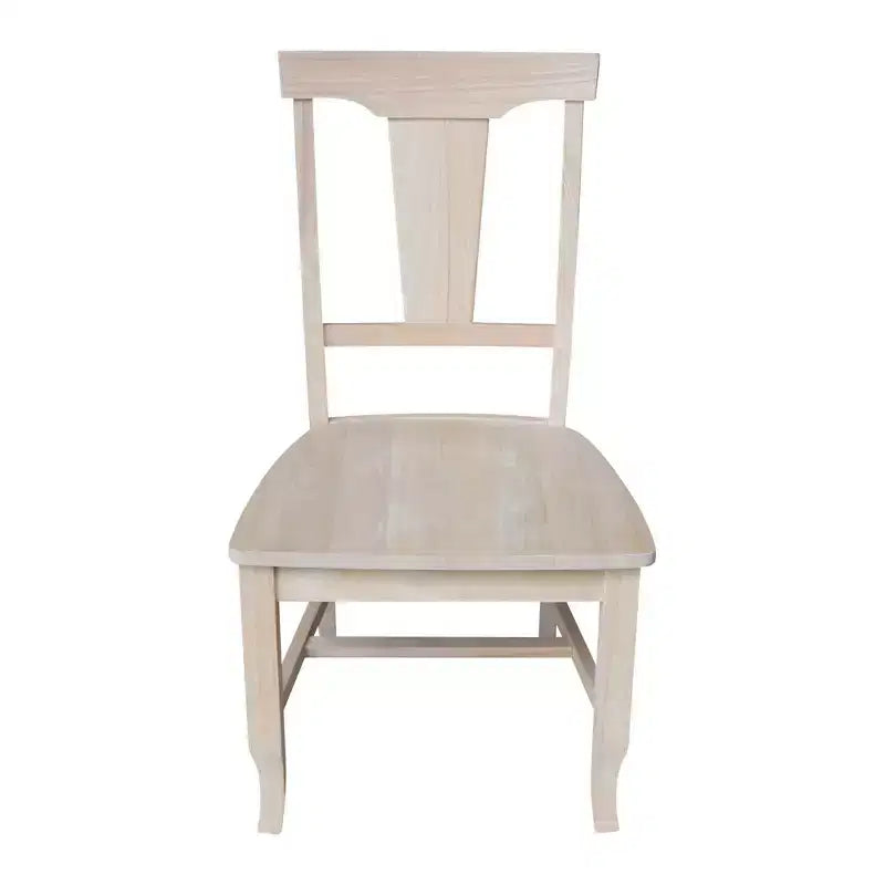 Chaise à dossier plein