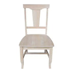 Chaise à dossier plein