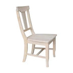 Chaise à dossier plein