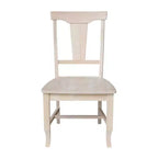 Chaise à dossier plein