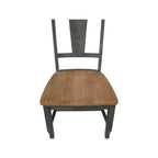 Chaise à dossier plein
