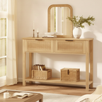 Console Table Warm Natural Light